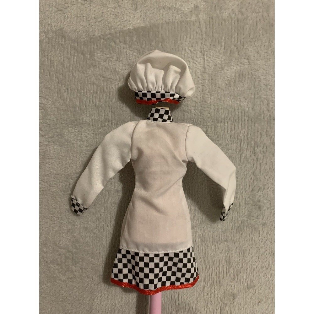 Mattel Barbie Clothes 1998 Cool Career‎ CHEF Outfit & Hat Fashion Doll 68617